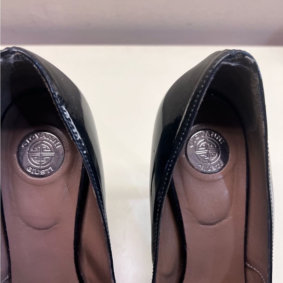 Giovanni Giusti made in Italy Glamorous Peep-Toe Heels with Swarovski crystals - Picture 7 of 9